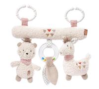 Fehn 058031 Trapèze d’Activités Pérou - Jouet suspendu pour les Bébés et les Tout-Petits dès 0+ mois - Favorise le Sens du toucher et la Motricité Fine - Dimension : 22 cm
