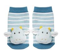 Fehn 065275 Chaussettes à Hochet Dragon