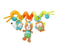 Fehn activité spirale Sleeping Forest - Jouet de poussette à toucher & à saisir - Jouet de motricité pour le lit, le parc, le siège bébé & le siège auto - pour les bébés et les jeunes enfants