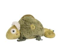 Fehn Aide à l'endormissement caméléon - Aide à l'endormissement pour bébé avec module sonore : doudou caméléon avec module sonore électronique amovible avec capteur Cry, boîte à musique pour bébés et