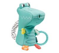 Fehn Animal de bain crocodile - Jouet de bain pour bébé pour la baignoire - Arrosoir en tissu pour un plaisir de bain joyeux - Jouet de bain pour bébés et jeunes enfants à partir de 0 mois