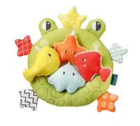 Fehn Animaux de Bain Grenouille Epuisette de Bain - Jouet de Bain pour bébé - Jouet Aquatique Flottant pour Le Plaisir du Bain - Jouet de Bain pour bébés et Jeunes Enfants à partir de 0+ Mois