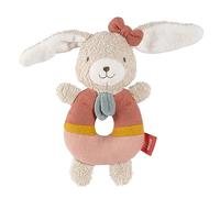 Hochet anneau fehnNATUR au motif de lapin