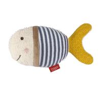 Fehn Jouet de Bain Poisson - Éponge de Bain pour bébés pour Varier Les plaisirs du Bain et de la Toilette et s'amuser joyeusement, pour bébés et Enfants à partir de 0 Mois