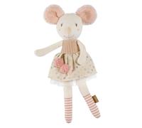 Fehn Bean Bag Souris - Peluche et aide au sommeil pour bébé | Compagnon de jeu, protecteur et ami câlin à saisir, toucher et cajoler - peluche pour bébés dès la naissance