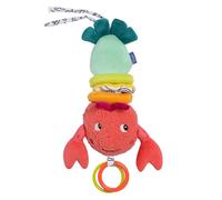 Fehn Boîte À Musique Homard, Doudou et Aide À L'endormissement : Boîte À Musique À Remonter, Mélodie Douce et Apaisante berceuse de Brahms, pour Bébés et Tout-petits Dès 0 mois