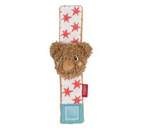 Fehn Bracelet hochet pour bébé - Jouet ourson - Jouet de motricité à saisir - Jouet pour bébé - Jouet pour bébés et tout-petits à partir de 0 mois