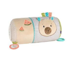Fehn Capybara - Rouleau d'éveil au design Capybara avec fonctions de jeu - Jouet pour bébé favorise la motricité, la coordination et les sens - Jouet d'éveil pour bébés et tout-petits à partir de 0
