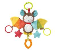 fehn® Peluche d'éveil chauve souris Jungle Heroes