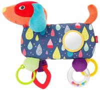 Fehn Chien d'activités Color Friends Animal de jeu avec fonctions 26 cm