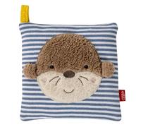 Fehn Coussin de noyaux de cerise - Coussin douillet avec sac chaud et froid amovible - Pour bébés et tout-petits à partir de 0 mois