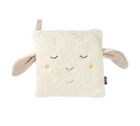 Fehn Coussin de noyaux de cerise mouton - Coussin douillet avec sac chaud et froid amovible - Pour bébés et tout-petits à partir de 0 mois
