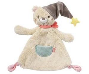 Fehn couverture Brunopeluche ours 27 cm beige Beige G