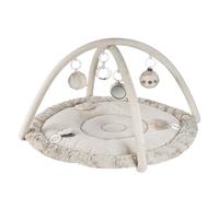 Fehn Couverture d'activités 3D Arche de jeu paresseux - Couverture d'éveil avec 5 jouets amovibles à attraper - pour bébés et enfants à partir de 0+ mois - Tapis d'éveil comme cadeau de naissance