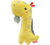 Fehn Dino - Jouet d'éveil pour bébé - Jouet pour bébé avec hochet et couinement - Cadeau de naissance dès 0+ mois