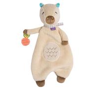 Fehn Doudou Capybara Clara - Jeu & sommeil | Peluche à saisir, toucher et câliner - pour bébés et tout-petits dès la naissance