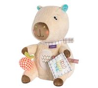 Fehn Doudou Capybara « Hello little One » - Camarade de jeu, protecteur et peluche - Peluche idéale comme aide à l'endormissement de bébé - Un superbe cadeau et un beau cadeau pour la naissance ou le