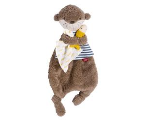 Fehn Doudou Loutre - Compagnon de Jeu, Aide au Sommeil & Doudou avec tête de Loutre à saisir, à Toucher, à câliner et à Aimer pour Les bébés et Les Jeunes Enfants à partir de 0+ Mois
