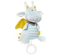 Fehn Dragon 065015 Carillon en forme de dragon Carillon à remonter avec mécanisme amovible Pour bébés et jeunes enfants à partir de 0 mois Dimensions : 17 cm