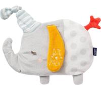 Fehn Eléphant Bonne Nuit Glow-in-the-dark Coussin chauffant aux pépins de raisin
