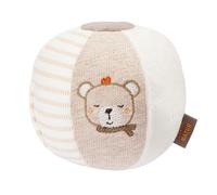 Fehn Balle en Tissu avec âne et Ours en Peluche Naturel
