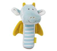 Fehn Hochet Dragon - Jouet de motricité pour bébé pour stimuler la motricité et les sens - cadeau de naissance pour les enfants de 0 mois