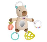 Fehn Jeu Amusant - Les Petits explorateurs comprendront Vite Comment Faire sonner, hocher et couiner Le Mignon Capybara d'activités - Convient dès la Naissance