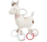 Fehn Peru 058055 Peluche d’Activités Lama à Suspendre avec Anneau - Pour Bébés et Tout-Petits dès 0 Mois - Taille 28 cm