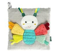 Fehn Coussin aux noyaux de cerise Papillon - Coussin doudou pour bébé au look mignon de papillon en peluche - Petit sac chaud/froid pour la détente des bébés et des jeunes enfants à partir de 0+ mois