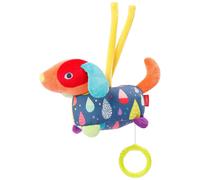 Fehn Mini boîte à musique Color Friends chien 19 cm