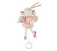 Fehn Mini boîte à musique Fée - Doudou pour bébé | Boîte à musique à remonter avec mélodie Le Lac des cygnes - apaise bébé dès la naissance