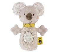 Mini-Rassel Koala - Mini-Greifling zum Rasseln, Fühlen, Spielen mit kuschelweichem Stoff-Tier - EIN treuer Begleiter für Babys und Kleinkinder AB 0+ Monaten