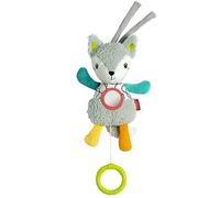 Fehn Boîte à Musique Renard - Doudou avec Aide au Sommeil mélodie Weißt du wieviel Sternlein Stehen - Jouet en Voyage et à la Maison - Jouet Musicale pour bébés et Enfants à partir de 0+ Mois