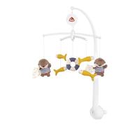Fehn Mobile musical Loutre Theo - Mobile à remonter avec mélodie | Mélodie Berceuse de Mozart et figurines pour occuper et apaiser bébé - avec fixation au lit, de 0 à 5 mois