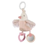 Fehn Oiseau d'Activité - Jouet de Motricité à Suspendre avec Fonctions Ludiques Passionnantes - Jouet pour Bébé à Saisir et à Produire des Sons - Compagnon Parfait pour les Bébés et les Jeunes Enfants