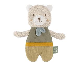 Fehn Ours fehnNATUR bruissante - Doudou d’Activités pour Saisir et Jouer - Jouets de motricité & Jouets bruissants pour bébés et Jeunes Enfants dès 0+ Mois