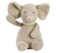 Fehn Peluche Éléphant Erik XL - Grande peluche et aide au sommeil | Compagnon de jeu et protecteur à saisir, toucher et câliner - peluche pour bébés et jeunes enfants dès la naissance
