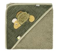 Fehn Poncho de Bain à Capuche Caméléon - Serviette éponge pour bébé | Absorbant et tout doux, avec capuche et motif animal - serviette de bain pour bébés et jeunes enfants dès la naissance