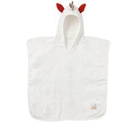 Fehn Poncho Zebra fehnNatur CotonPoncho de bain avec capuche