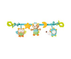 Fehn Sleeping Forest 071535 Guirlande de Poussette pour Enfants avec Personnages Mignons à Suspendre dans Poussette, Porte-Bébés ou Petit Lit pour Bébés et Jeunes Enfants