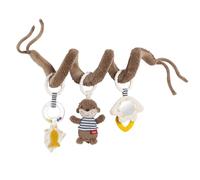 Fehn Spirale d'activité Loutre Theo - Jouet d'éveil pour bébé | À toucher, saisir et jouer à la maison ou en déplacement, pour les bébés dès la naissance