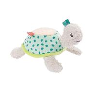 Fehn Tortue de bain éponge de bain - Peluche bébé jouet de bain pour la baignoire - Tissu jouet aquatique pour le plaisir du bain - Jouet de bain pour bébés et jeunes enfants à partir de 0+ mois