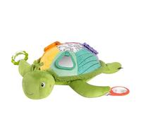 Fehn Tortue de Mer d'activité XL, Jouet de Motricité pour Stimuler les Sens et la Motricité, pour Mordre, Saisir et Produire du Bruit, Jouet pour Bébés et Enfants À Partir de 3 Mois