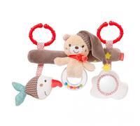 Fehn Bruno Trapèze d'activité flexible pour bébé, pour poussette, lit de bébé et nacelle, jouet éducatif en tissu pour favoriser la préhension et la motricité - Pour bébés et enfants à partir de 0