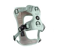 Fei and Eve Cloud MagEase Harnais pour chien avec boucles à dégagement rapide, réfléchissant, contrôle anti-traction à 3 points, maille respirante, ajustement réglable, taille L, vert glacier
