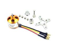 FEICHAO A2212 Moteur sans balais 930 KV 1000 KV 1200 KV 1400 KV 1800 KV 2200 KV 2450 KV 2700 KV pour avion RC Avion Multi-Copter Moteur sans balais (2700 KV doré)
