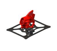 FEICHAO Kit de cadre d'empattement de 90 mm pour hélices de 51 mm compatible avec unité pneumatique O4 (rouge)