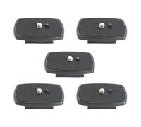 FEICHAO Lot de 2 adaptateurs de trépied à dégagement rapide compatibles avec trépieds de 152,4 cm, Weifeng, Yunteng VCT668 ST666 690 (5 pièces de 35 x 35 mm)