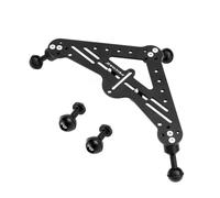 FEICHAO Plateau de plongée CNC pour appareil photo reflex numérique Support de montage triangulaire compatible avec GoPro Support de lumière sousmarine à libération rapide Base stable pour