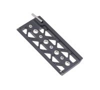 FEICHAO Skateboard à tige filetée 12,7 cm, 20,3 cm, 25,4 cm, tige filetée 1/4", 3/8", compatible avec cage d'appareil photo BMPCC4K6K/A7S3JTZ (12,7 cm)